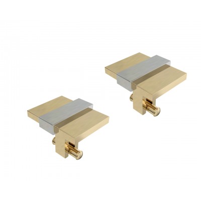Phillipe Two Tone Gold cufflinks